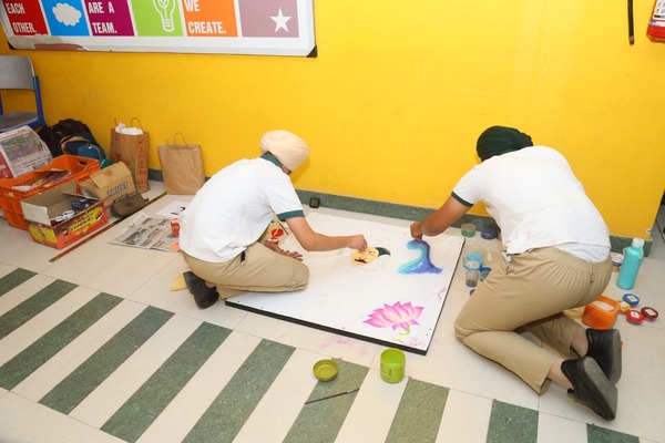 Sahodaya Rangoli Competition